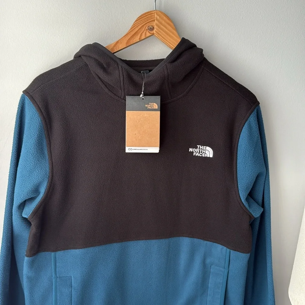 ⭐️ NWT The North Face‎ Glacier Fleece Pullover Jacket in Midnight Petrol